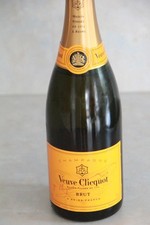Veuve Clicquot Ponsardin Brut leere Champagner Flasche