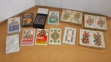 Konvolut Kartenspiele Skat