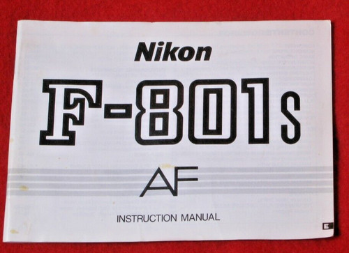 Nikon 801s af - nikon,