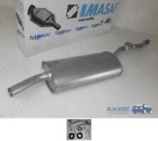 IMASAF ESD Auspuff Endtopf+Anbausatz für BMW 3er E30 318 i Limo+Cabrio+Touring
