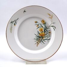 KPM Berlin Teller 1849-1870 handbemalte Blumen Adonis vernalis 1. Wahl 18 cm No3