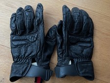 Motorradhandschuhe Hein Gericke Leder schwarz Gr.S