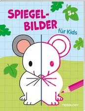 Spiegelbilder für Kids ab 5 Jahren | Zeichnen lernen mit einfachen geometrischen