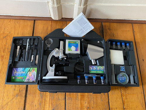 Mikroskop set bresser junior - set,