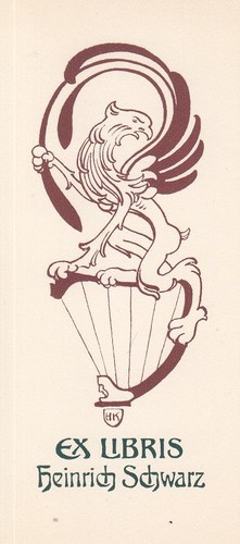 Exlibris bookplate klischee - exlibris,