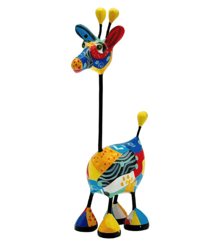 Crazy giraffe skulptur - crazy, figur