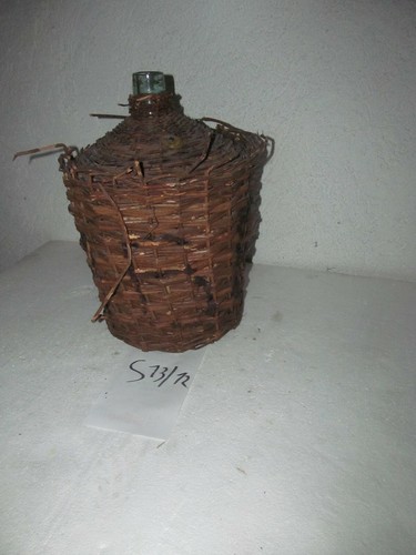 Großer alter weinballon - großer,