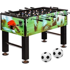 GAMES PLANET® Profi Tischfussball Leeds, Soccer Print