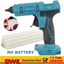Für Makita 18V LXT Akku Heißklebepistole Kabellos Klebepistole 10tlgxKlebestifte