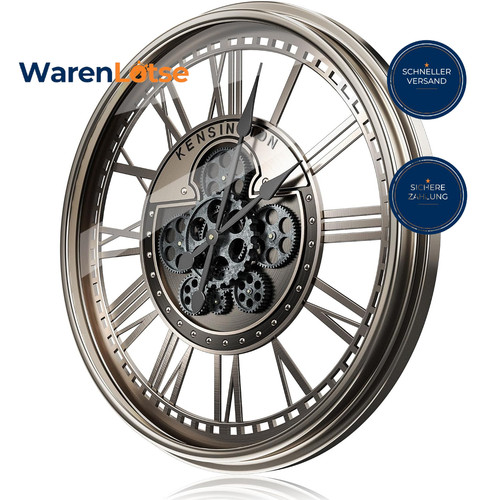 Wanduhr 3cm vintage - 53,3cm,