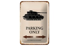 mrdeco Metall Schild 12x18cm