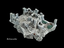 Tabletop Terrain Tor Ithilas Ruine Schmiede bemalt Gondor Herr der Ringe