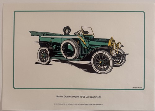 Bild oldtimer berliner - oldtimer,