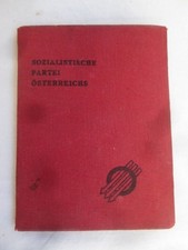 Ausweis Mitgliedsbuch - SPÖ