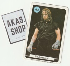 The Undertaker Playing Card 1992 TitanSports WWF Wrestling Quartett ULTRA RARE