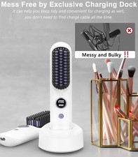 Akku Haarglättungsbürste