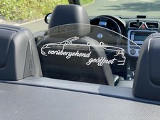 Windschott hinten VW EOS