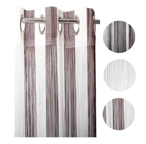 Fadenvorhang 160x145 creme