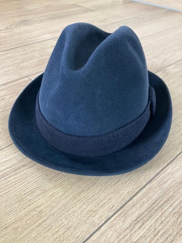 Vintage hut unisex blau - blau, 55