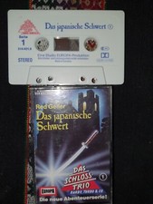 Hörspiel MC Kassette Das Schloss Trio Schlosstrio 1 Das japanische Schwert Rar