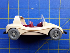 Wiking, 0034, VW Buggy, hellbeige/braunrot, 1:90, ohne OVP, gebraucht