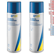 Silikonentferner Spray Entfetter 2x 500ml Cartechnic Reiniger Autolack