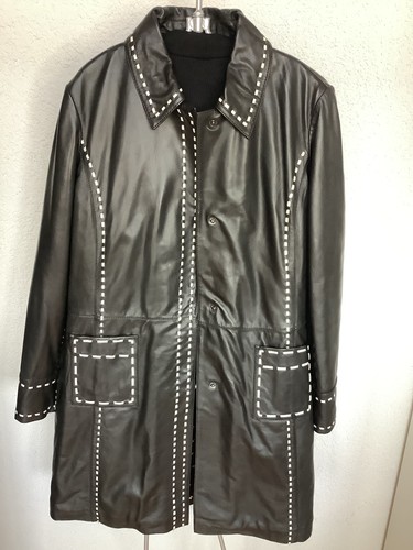 Neuer ledermantel von moschino - ledermantel,