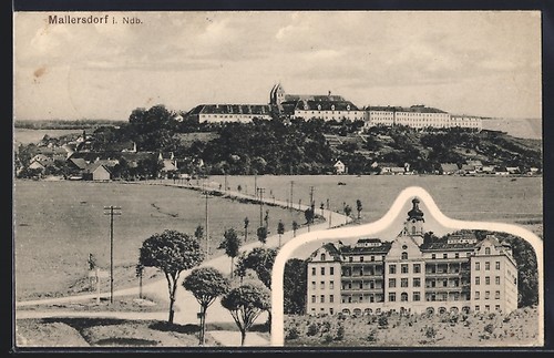 Ansichtskarte mallersdorf - mallersdorf, i