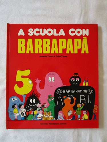 Scuola con barbapapa - a,