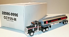Matchbox Ultra 1:100 Truck Peterbilt 359 TEXACO Oil Tanker Sattelzug OVP CCY09-M