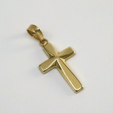 Anhänger Kreuz in 585/14k. Gelbgold ca. 2,5 cm NEU 788