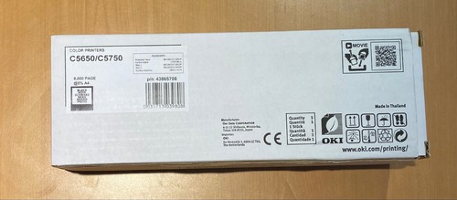Original oki toner schwarz - original,
