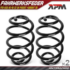 2x Federn Fahrwerksfeder Hinterachse für Audi A6 4B C5 VW Passat +Variant 3B