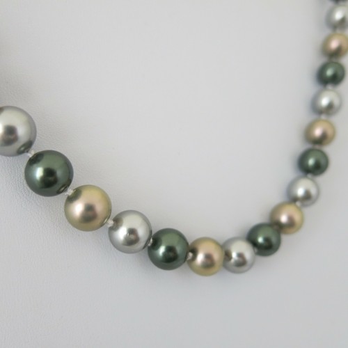 Collier multicolor aus - collier,