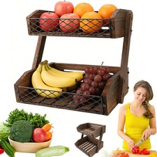 2 Etagen Obstkorb Etagere