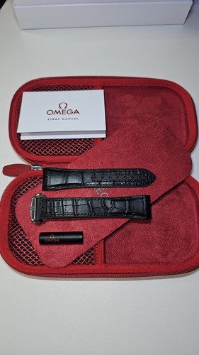 Omega lederarmband 18mm - omega, 21-18mm