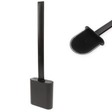 Klobürste silikon schwarz - klobürste,