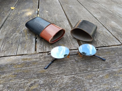 Kleine alte sonnenbrille - alte,