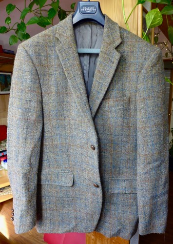 Harris tweed jacke - jacke, herren