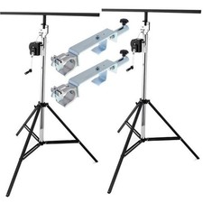 Varytec Wind up Stativ-Set + Traversenadapter für 2 Punkt Traversen