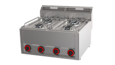Gastro Gasherd 4-Brenner als