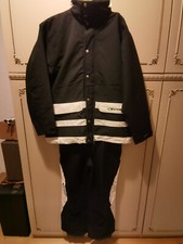 FAST WIE NEU!!! active sportswear 2-teiliger Skianzug in Schwarz-Weiß, Gr: 50/L