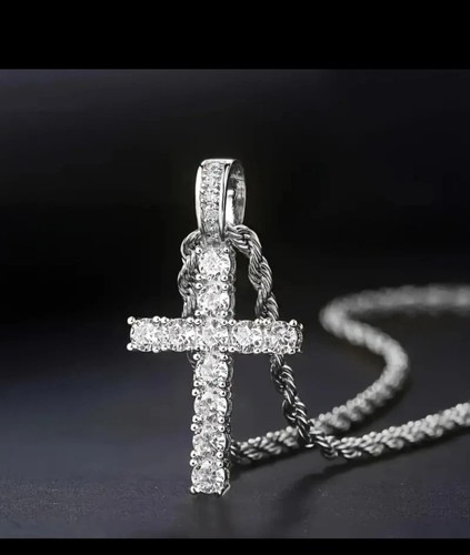 Kette mit kreuz anhänger - mit,