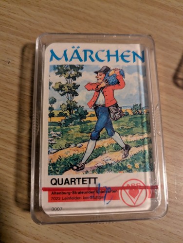 Ass quartett kartenspiel - ass,