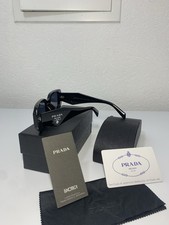 Prada Sonnenbrille Unisex – Schwarz, Rechteckig, Neu & OVP