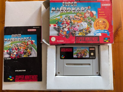 Snes super mario kart - super, –