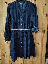 Jeanskleid Gr. 40 blau Langarm