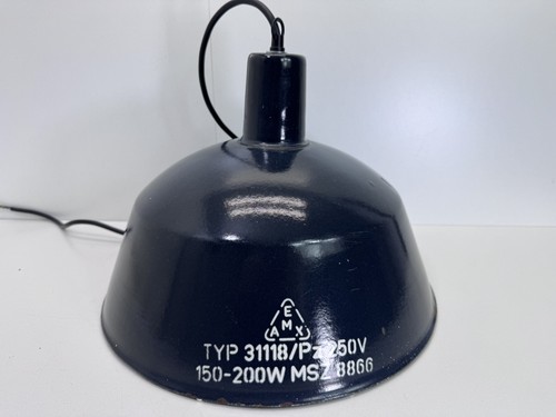 Alte fabriklampe emaille lampe - alte,