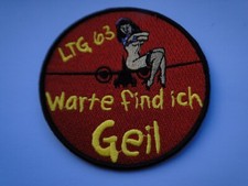 Aufnäher  des  LTG  63  Warte find  ich geil   ca 9 cm