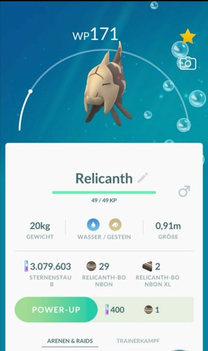 Pokémon relicanth - pokémon,